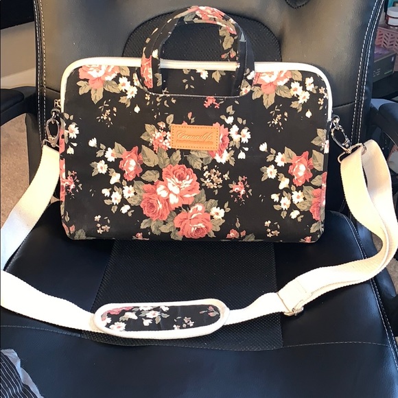 Floral laptop bag - Picture 1 of 4